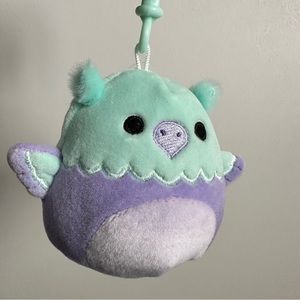 3.5” Minerva The Griffin Clip Squishmallows NWT